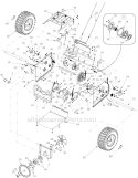 Page D Diagram and Parts List for 31AE993I401 2003 Yard Man Snow Blower